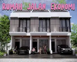 Di Jual Rumah Ekonomi 2Lt Cartport Dekat Stasiun Sawah Besar Jak-Pus