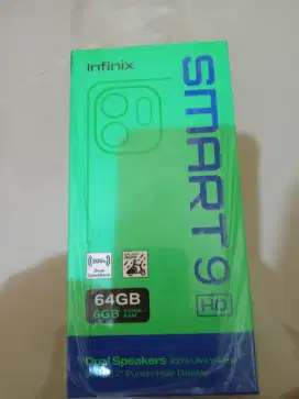 Hp Infinix smart 9 HD 3+3/64
