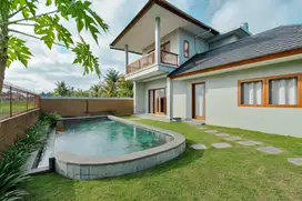 Disewakan Villa Modern 3Bedroom with Ricefield di Ubud
