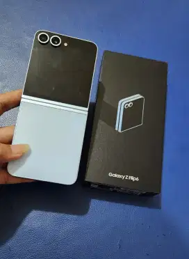 Samsung galaxy z flip 6 12/256gb fullset mulus no minus garansi resmi