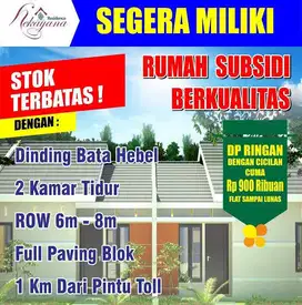 Cari rumah kol 5 DP 500 rb