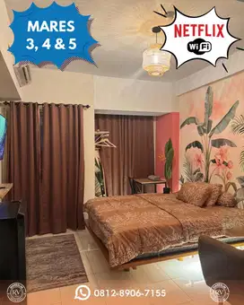 Apartemen Mares 3, 4&5, Sewa Bulanan