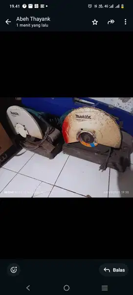 2 buah cutting wheel merk makita