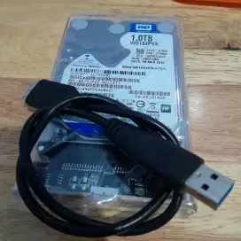 Hardisk Eksternal 1TB WD Blue Sata 2.5