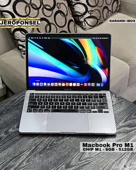 MACBOOK PRO M1 8/512GB SPACE GRAY EX IBOX MULUS GARANSI