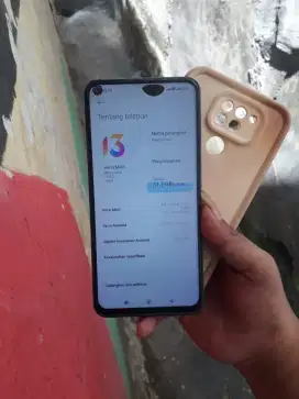 REDMI NOTE 9 RAM 6+2/128 HP MULUS CUMA LAYAR TOMPEL DIKIT MASIH ORIAN
