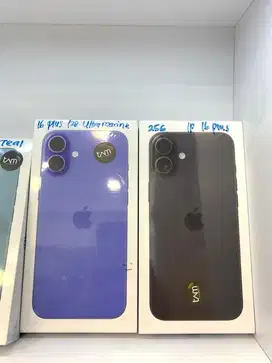 iPhone 16 Plus 128GB & 256GB New iBox/TAM