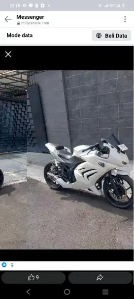 Ninja 250 karbu ss lengkap