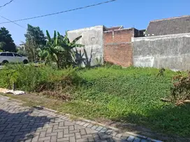 Tanah Kavling bisa dijadikan 2 kavling di Sedati Gede, Sda