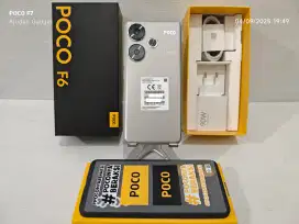 Xiaomi Poco F6 5G 12/512 Gb Garansi Resmi Likenew 100% bisa TT/BT yah