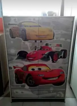 Lemari Pakaian Anak 2 Pintu BL 1110 Cars
