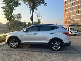 Santa Fe 2014 silver bensin rare