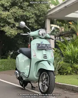 DIJUAL VESPA PRIMAVERA S 150 IGET ABS LED TH 2021 PERCECT CONDITION