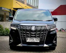 Toyota Alphard G ATPM 2.4  Matic Triptonic  A/T Tahun 2018 Hitam