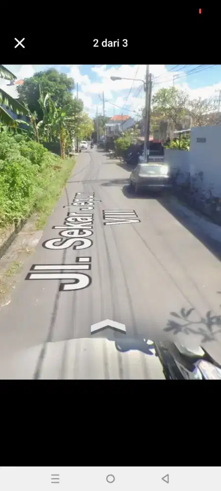 Dijual tanah 1 are di jln sekar jepun gatsu timur denpasar bali