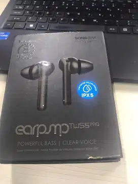 IPX5 anti air earbuds earphone earpump merek SONICGEAR TWS 5 PRO