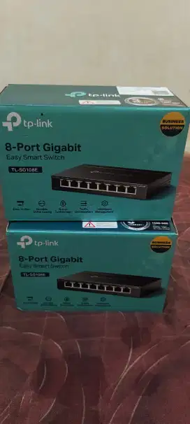TP-Link 8 port gigabit switch TL-SG108E