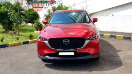 Mazda cx5 elite 2022 pakai 2023 merah sunroof camera360