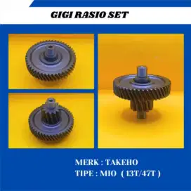 Gigi Rasio Set Merk Takeho Tipe Mio ( 13T/47t )