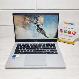 MSI Modern 14 C12MO Intel Core i5-1235U 8GB/512GB KONDISI MULUS