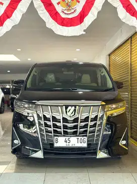 Toyota Alphard 2.5 G ATPM 2019 June Automatic Hitam Metalik Vieta Moto
