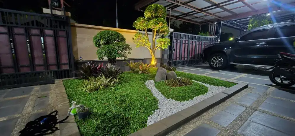 taman moderen/minimalis