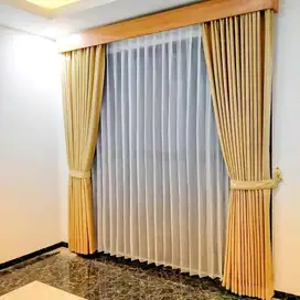 Termewah Tirai Gorden Jendela Gordyn Mewah Hordeng Model Terbaru Murah