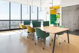 Pesan tempat di area coworking reservasi atau hot desk di Regus Pakuwon Centre