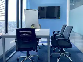 Akses satu harga ke ruang kantor profesional untuk 4 orang di HQ HQuarters