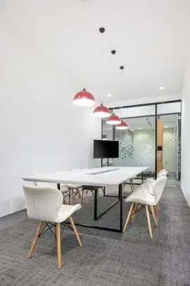 Ruang kantor terbuka untuk 10 orang di HQ Hartono Mall