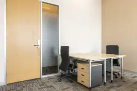 Ruang kantor pribadi berlayanan lengkap untuk Anda dan tim di Regus Equity Tower
