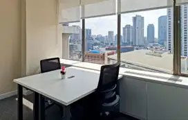 Akses satu harga ke ruang kantor profesional untuk 1 orang di HQ Menara Cakrawala
