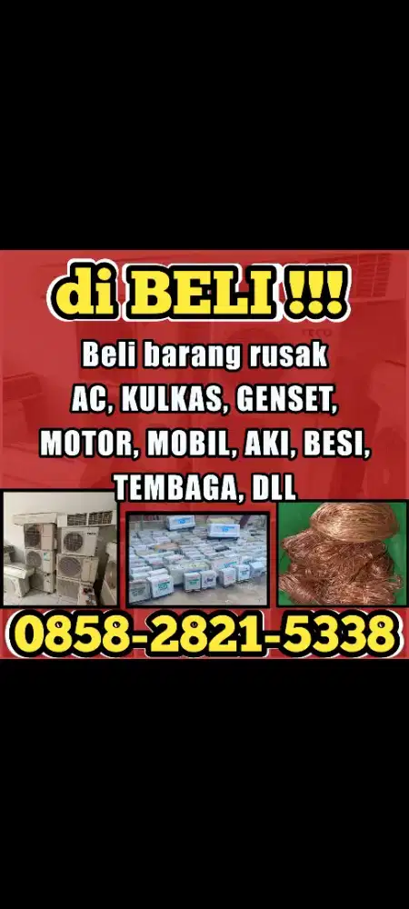 Beli barang bekas kantor / workshop