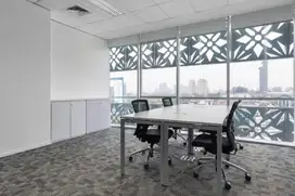 Ruang kantor profesional di Regus The Vida dengan jangka waktu yang sepenuhnya fleksibel