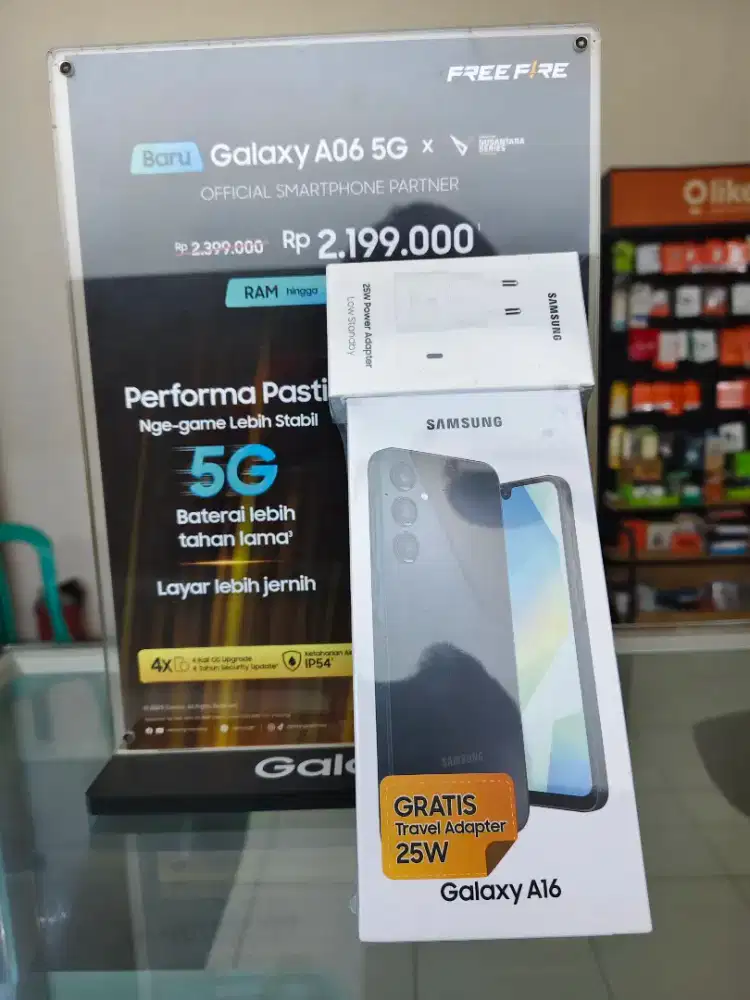 Samsung A16 4G 8GB/256GB ,Baru,Segel Box,Garansi Resmi,Original