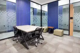 Ruang kantor pribadi untuk 1 orang di HQ Hartono Mall
