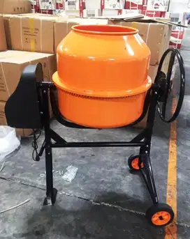 Mesin Molen Listrik Molen Mini Pengaduk Semen 200L Sumura CM200
