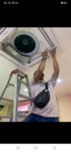 AC mesin cuci kulkas