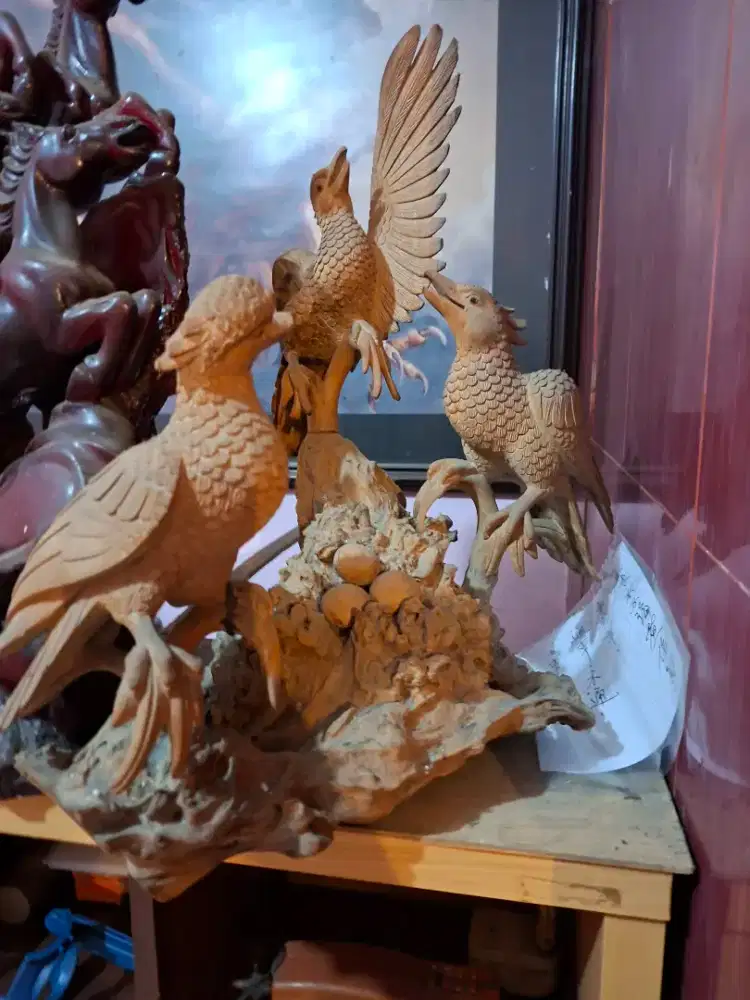 Pajangan bentuk Burung dan Kuda