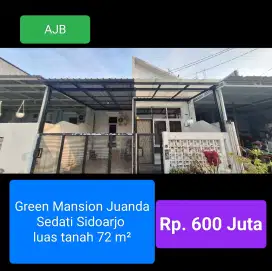Siap huni Green Mansion Juanda Sedati Sidoarjo