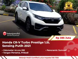 [ GARANSI 5TH ] Honda CRV CR-V Turbo Prestige 1.5L Putih 2021 2022