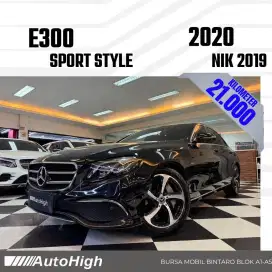 DP10% [Km21.000] E300 Sport Style 2019 Black / E200 Reg 2020 #AUTOHIGH