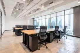 Ruang kantor profesional di Regus JB Tower dengan jangka waktu yang sepenuhnya fleksibel