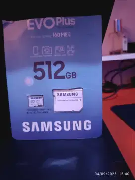 SD Card Samsung Evo Plus 512GB 60mbps