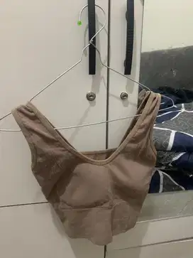 Tangtop coklat pendek
