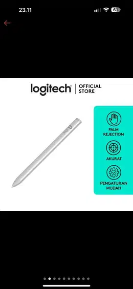 Pen Digital Apple iPad (with USB-C Port) logitech asli
