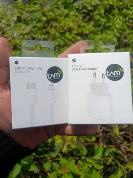 Charger iphone ori segel