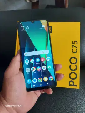 Jual hp xiaomi poco c75 fulset