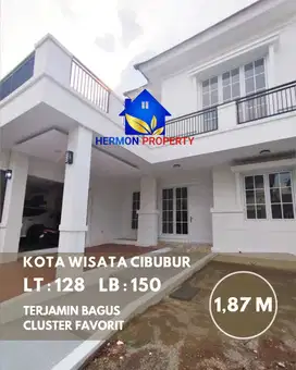 Rumah Minimalis Bagus di Kota wisata , Nego sampai Deal & Bisa KPR