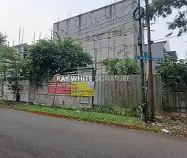 Tanah Lelang Cocok Town House Di Pulo Mas Timur, Posisi Hook Di Jalan